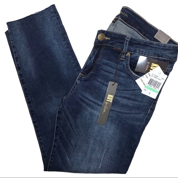 KUT Embellished Skinny Jeans | SZ 8 - Picture 2 of 4